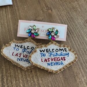 Las Vegas Statement Earrings
